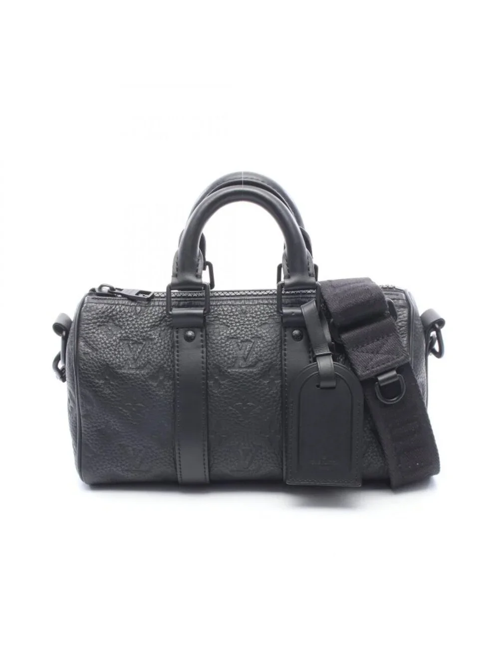 Louis Vuitton Handbag Keepall Bandouliere 25 2-Way Noir Leather